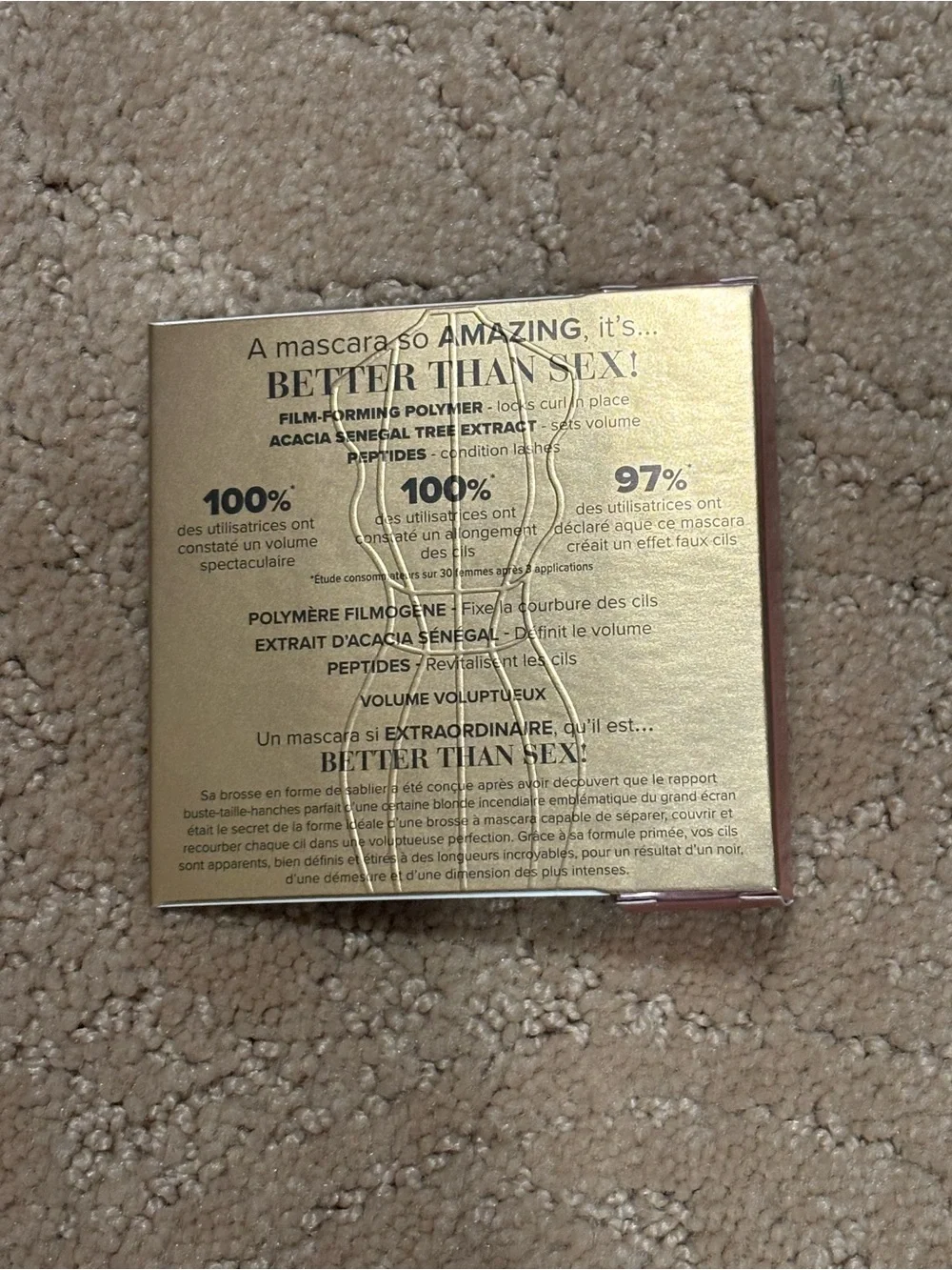 Too Faced | Better Than Sex Mascara Black Deluxe